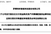 突變！市值超300億元的羅博特科重大資產(chǎn)重組，暫緩審議！