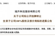再次掛牌！璉升科技擬1684萬(wàn)元轉(zhuǎn)讓全資子公司股權(quán)及商標(biāo)，多年凈利虧損