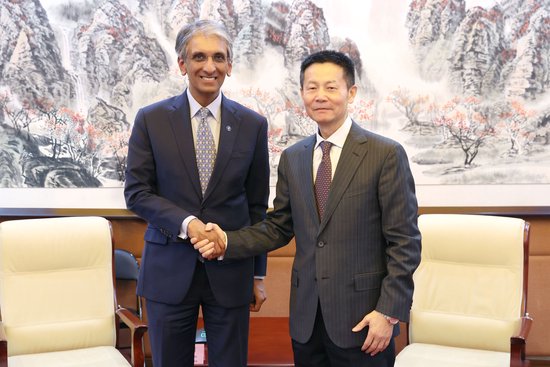 吳清主席會見淡馬錫控股首席執(zhí)行長、證監(jiān)會國際顧問委員會委員狄瀾